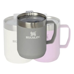 Jarra Termica Stanley Taza Acero Inoxidable Con Tapa Color Gris Classic Legendary Camp