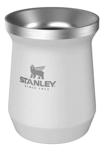 Mate Stanley Ac. Inox. Blanco Liso