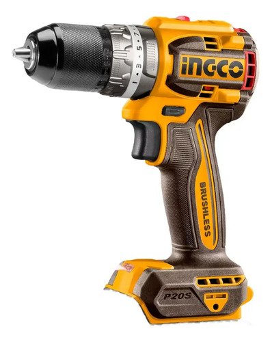 Combo Atornillador C Percutor (cidli20602) Mas Amoladora (cagli21154) 2 Bat Carg Mas Valija Ingco Ckli20273 Naranja Claro 50hz/60hz - Imagen 4