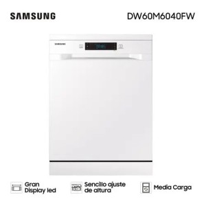 Samsung Dw60m6040fw Lavavajillas Color Blanca Blanco