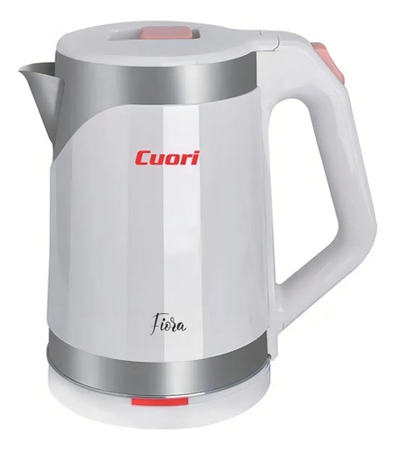 Jarra Eléctrica Cuori Modelo Fiora Color Blanco