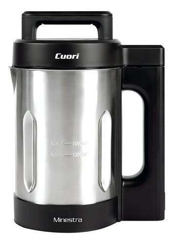 Sopera Eléctrica Cuori Minestra 1.6l Acero Inoxidable 1000w Plateado