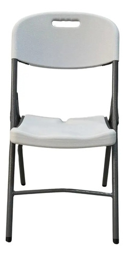 2 Silla Plegable Shorbull Plastico Blanca Resistente Evento Color Blanco Silla Plegable Blanca - Imagen 3