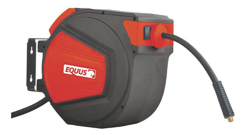 Manguera Con Carretel Retráctil Equus P/ Aire Comprimido 15m Color Rojo - Imagen 3