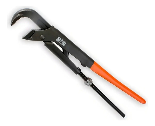 Llave Para Caño 143 Abertura 78mm Stilson 55cm Naranja Y Negro Naranja/negro - Imagen 3