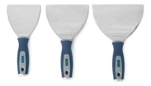 Espátula Flexible De Acero Inoxidable Para Construcción En Seco 4p Bremen - Imagen 3