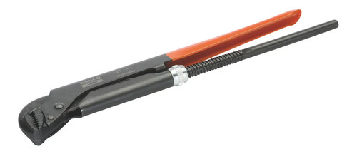 Llave Para Caño 143 Abertura 78mm Stilson 55cm Naranja Y Negro Naranja/negro
