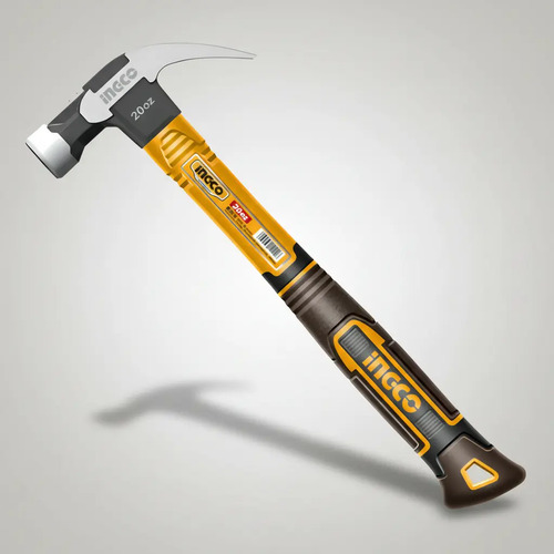 Martillo Ingco Carpintero Magnetico Mango Fv 560gr Hch81020 - Imagen 3