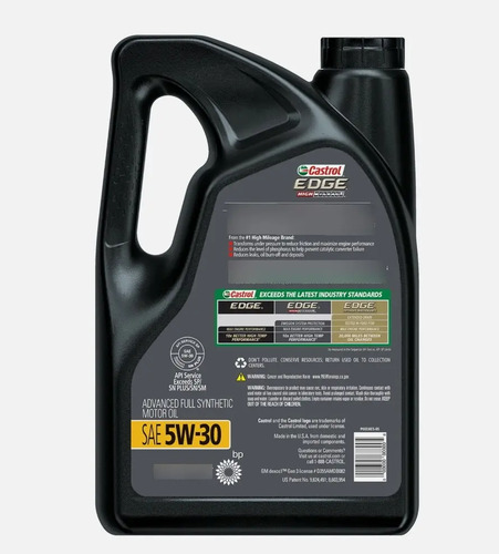 Aceite Para Motor Castrol Sintético 5w-30 1u De 4.73l - Imagen 4