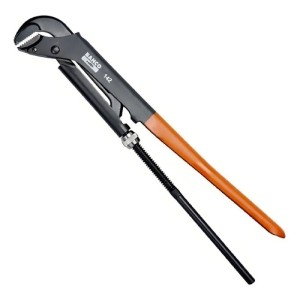 Llave Caño Stilson Bahco 142hd Color Negro Y Naranja Tamaño De La Llave 65 Mm Negro/naranja