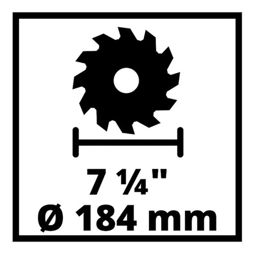 Sierra Circular Tc-cs 1410/1 Ex 1410w Einhell - Imagen 6