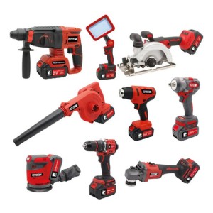 Super Kit Combo 9 Herramientas Equus +2 Baterias 4ah +valija