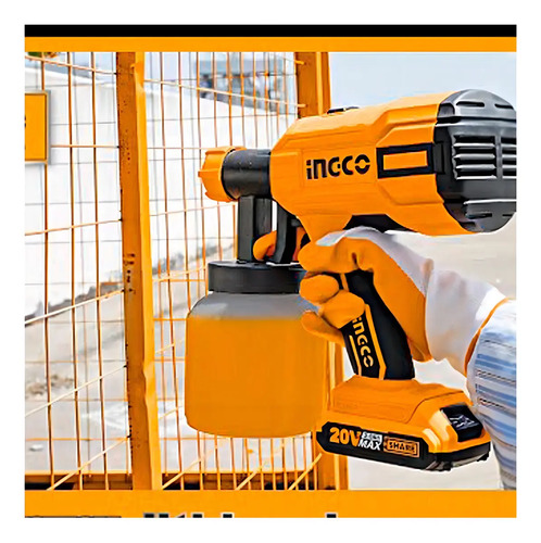 Pistola De Pintar Inalambrica Ingco - Imagen 6