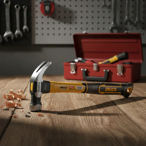 Martillo Ingco Carpintero Magnetico Mango Fv 560gr Hch81020 - Imagen 2