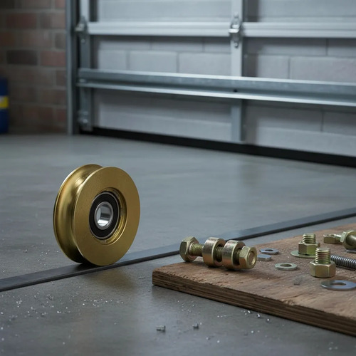 Rueda Para Porton Con Perno En U 150mm - Tyt - Imagen 2