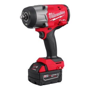 Llave De Impacto 1/2 Milwaukee 2967-259a + Bat.+cargador Rojo 750rpm