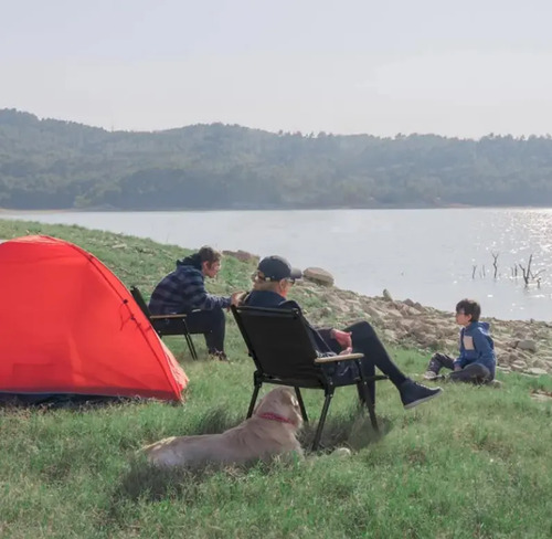 Silla De Jardin Plegable Exterior Catering - Muebles Web Negro - Imagen 2