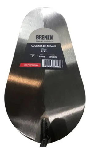 Cuchara Para Albañileria Bremen 7225 De Acero De Alto Carbono - Imagen 3