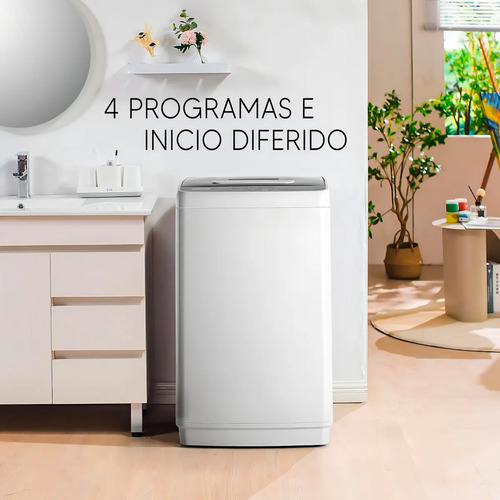 Lavarropas Enxuta 5kg Carga Superior Bomba Incluída En Color Blanco - Imagen 2