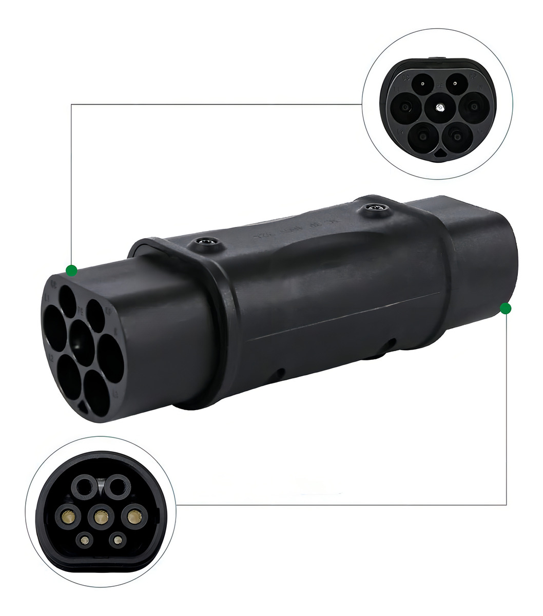 Besuso 1 Adaptador De Carga De Vehículo Eléctrico Tipo 2 A Gbt 7.2a Iec 62196 A Gb/t Adaptador De Carga De Enchufe Adaptador De Carga - Imagen 5