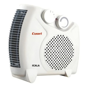 Caloventilador Electrico Cuori Solare Scala 2000w Color Blanco