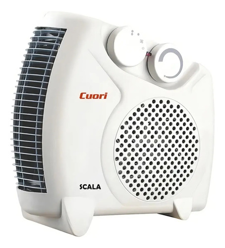 Caloventilador Electrico Cuori Solare Scala 2000w Color Blanco