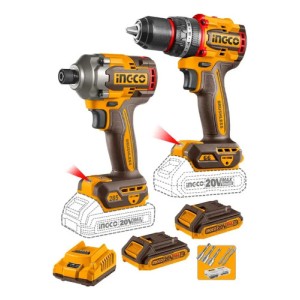 Kit Taladro Atornillador Percutor 66nm + Impacto Ckli20277