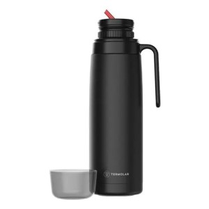 Termo Termolar R-evolution Acero Inox Negro 1 L