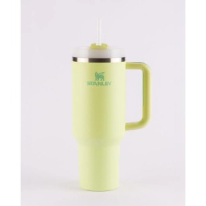 Vaso Térmico Stanley The Adventure Quencher Tumbler Color Citron 887 Ml Liso