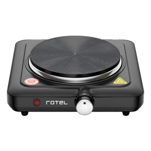 Anafe Eléctrico Negro 1 Disco Rotel 1000w Ehogar