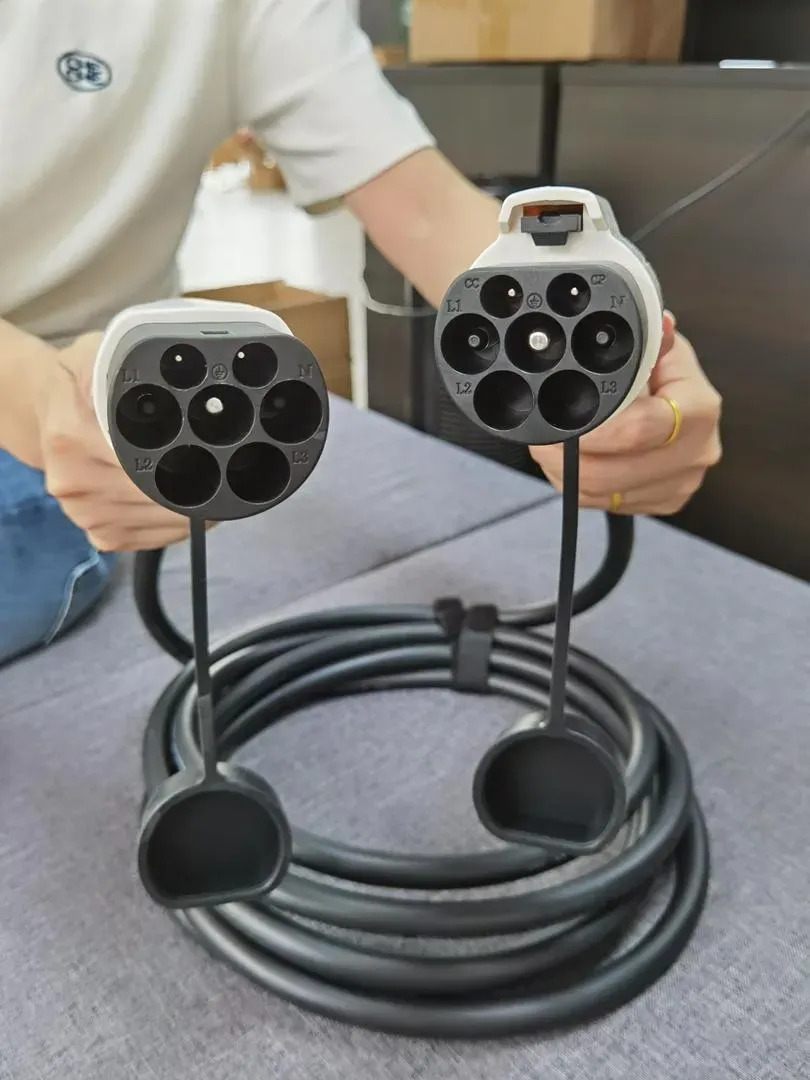 Cable De Carga Tipo 2 O Gbt Cargador Adaptador Auto Electric - Imagen 3