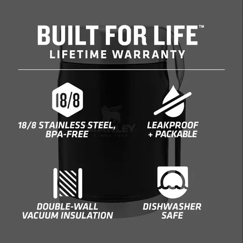 Vianda Termo Lonchera Vacuum Food Jar Stanley Color Azul - Imagen 5