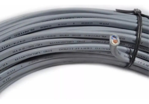 Cable Super Plastico Ute Entrada Luz 40 Mts 2x6 - Tyt