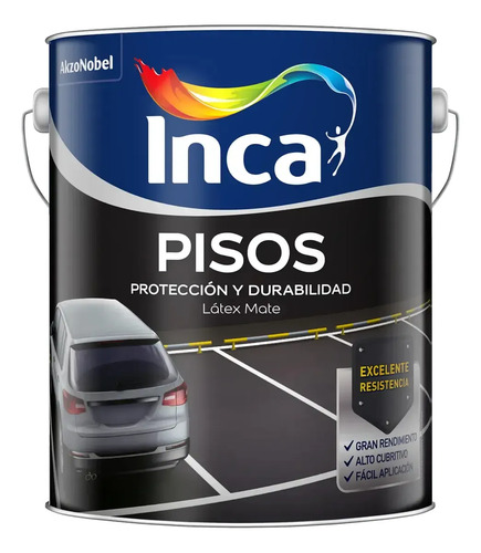 Pintura Para Pisos Inca 20lts Colores A Elección