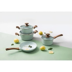 Juego Bateria De Cocina Cuori 7 Piezas Raggio Antiadherente