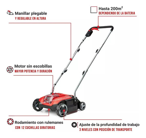 Einhell GC-SC 18/28 Li-Solo - Imagen 7