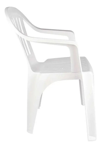 Set De 6 Sillones De Plástico Bela Vista Mor Color White - Imagen 4