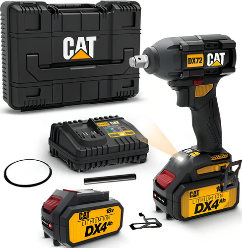 Llave De Impacto Cat Dx72 Caterpillar 1/2 350nm Color Negro - Imagen 2