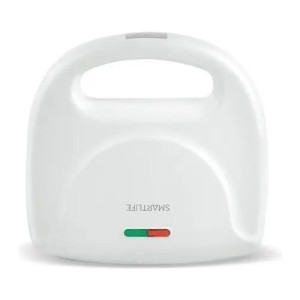 Sandwichera Smartlife 700w Antiadherente 2 Sandwiches Color Blanco