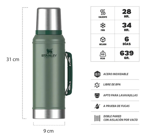 Stanley Classic Series The Classic Mate Kit 940 mL - Imagen 5