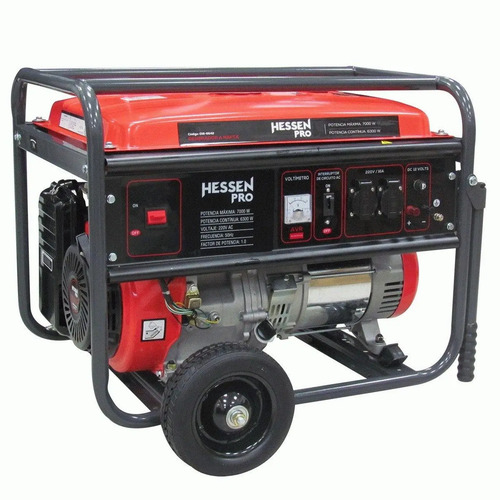 Generador Monofásico 7000w Hessen Pro 016-6642 Plaza V