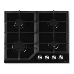 Anafe A Gas Smartlife Sl-a6060bl Vidrio Color Negro