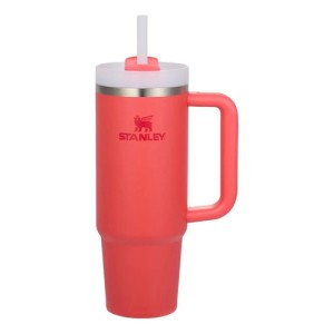Vaso Térmico Stanley The Adventure Quencher Tumbler Color Coral 887 Ml Liso