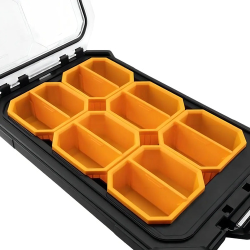Caja Organizadora Compacta De Bajo Perfil Stacktech Toughbuilt Negro - Imagen 5