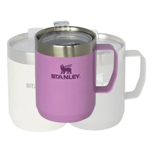 Jarra Termica Stanley Taza Acero Inoxidable Con Tapa Color Lila Classic Legendary Camp