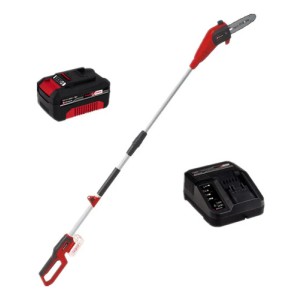Podador De Altura Inalámbrico Bateria + Cargador Einhell Rojo