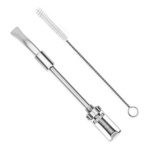 Bombilla Con Filtro Regulable Bremen 8505 Acero Inoxidable Plateado