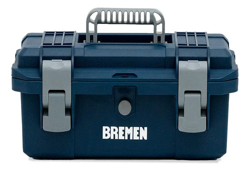 Caja De Herramientas Bremen 8330 De Polipropileno De Alta Resistencia 40cm X 19cm X 18cm Azul - Imagen 2