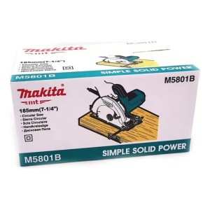 Sierra Circular Eléctrica Makita 185mm 1800w Sc- Turquesa