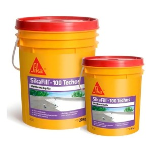 Membrana Líquida Sikafill - 100 Techos 20+4kg Colores